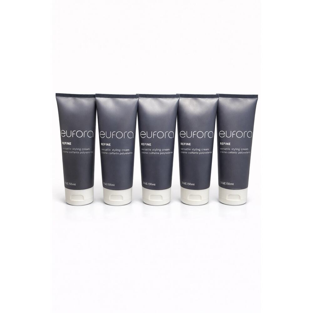 Eufora Refine Versatile Styling Cream 3 fl oz (90 ml) x5 Hair Styling Cream